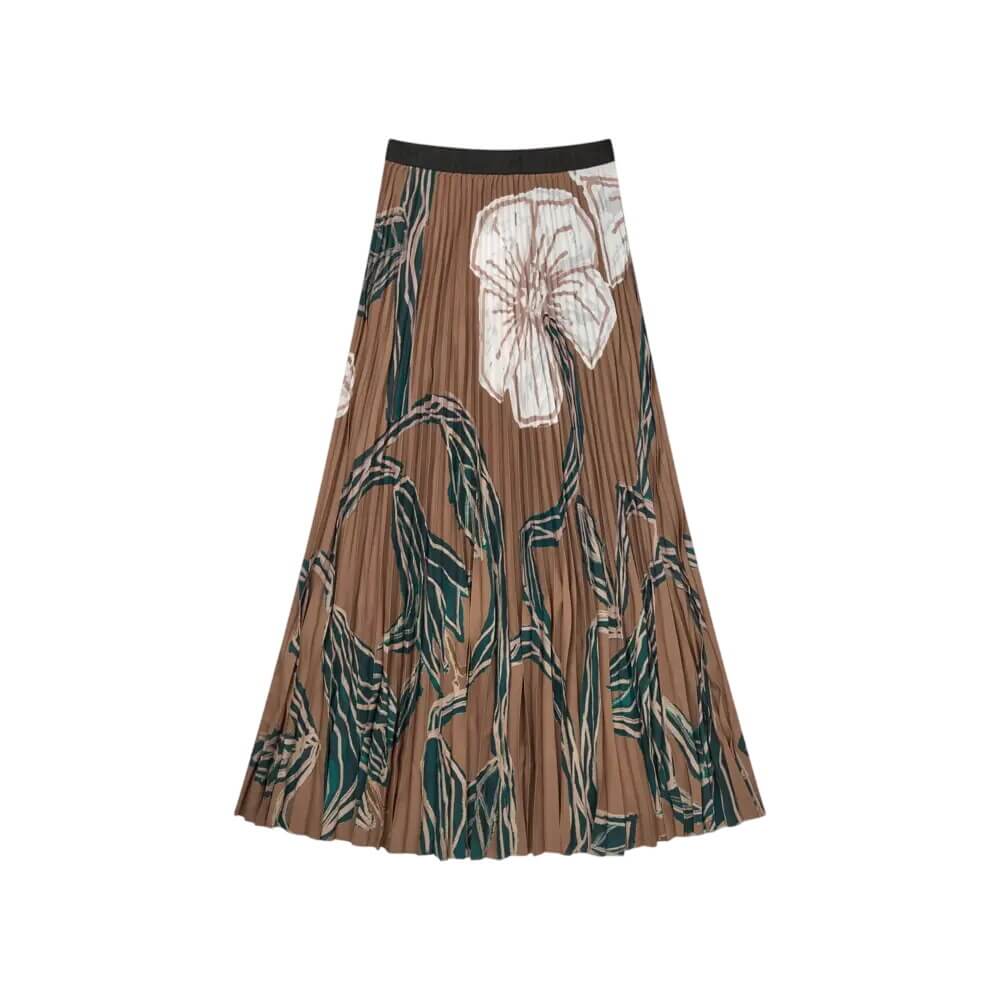 Munthe Taulla Print Caramel Skirt